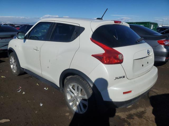 JN8AF5MV8ET356311 - 2014 NISSAN JUKE S WHITE photo 2