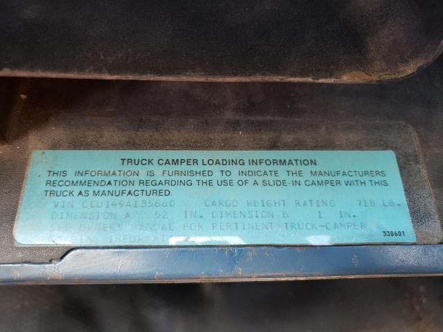 CCU149A135660 - 1979 CHEVROLET C-10 BLUE photo 13