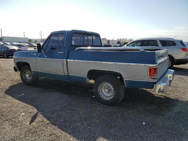 CCU149A135660 - 1979 CHEVROLET C-10 BLUE photo 2