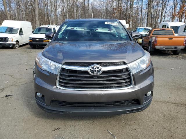 5TDJKRFH9GS285854 - 2016 TOYOTA HIGHLANDER XLE GRAY photo 5