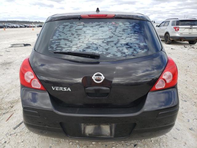 3N1BC1CP0BL359601 - 2011 NISSAN VERSA S BLACK photo 6