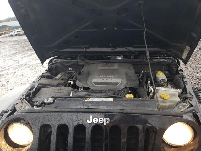 1C4BJWDG3CL101455 - 2012 JEEP WRANGLER U SPORT შავი ფოტო 12