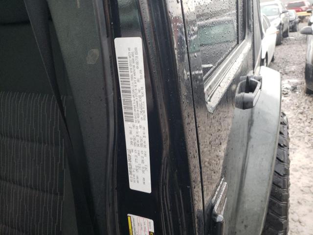 1C4BJWDG3CL101455 - 2012 JEEP WRANGLER U SPORT შავი ფოტო 13