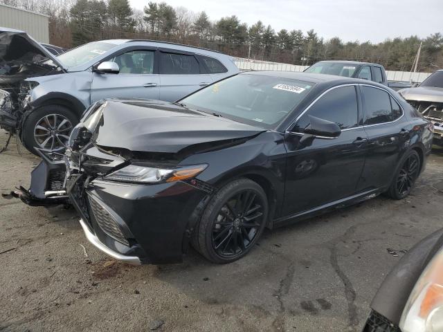 4T1K61BK5MU035218 - 2021 TOYOTA CAMRY XSE BLACK photo 1