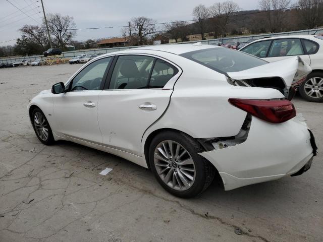 JN1EV7AR0LM250836 - 2020 INFINITI Q50 PURE WHITE photo 2