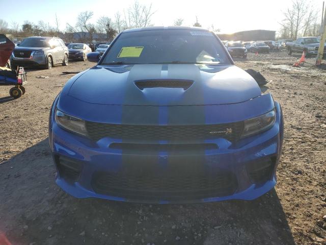 2C3CDXGJ3MH593206 - 2021 DODGE CHARGER SCAT PACK BLUE photo 5
