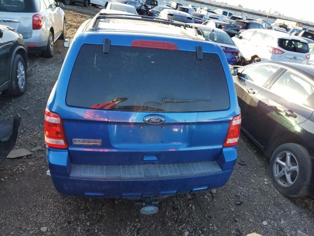 1FMCU9D74BKA72870 - 2011 FORD ESCAPE XLT BLUE photo 6