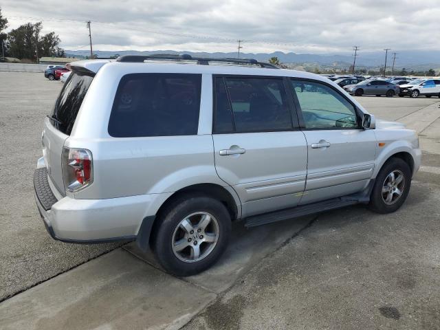 5FNYF28507B019253 - 2007 HONDA PILOT EXL SILVER photo 3