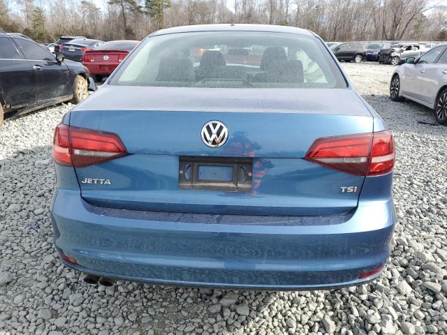 3VW167AJ5GM325492 - 2016 VOLKSWAGEN JETTA S BLUE photo 6