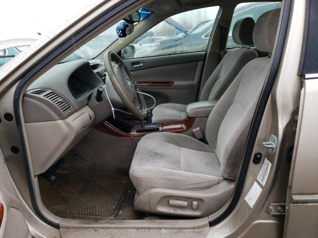 JTDBE32K920054927 - 2002 TOYOTA CAMRY LE TAN photo 7