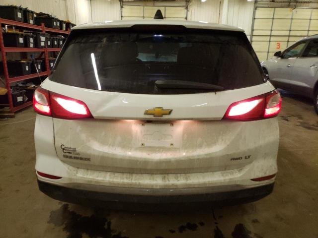 2GNAXSEV4J6148068 - 2018 CHEVROLET EQUINOX LT WHITE photo 6