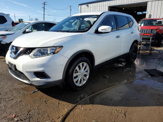 KNMAT2MV5FP566992 - 2015 NISSAN ROGUE S WHITE photo 1