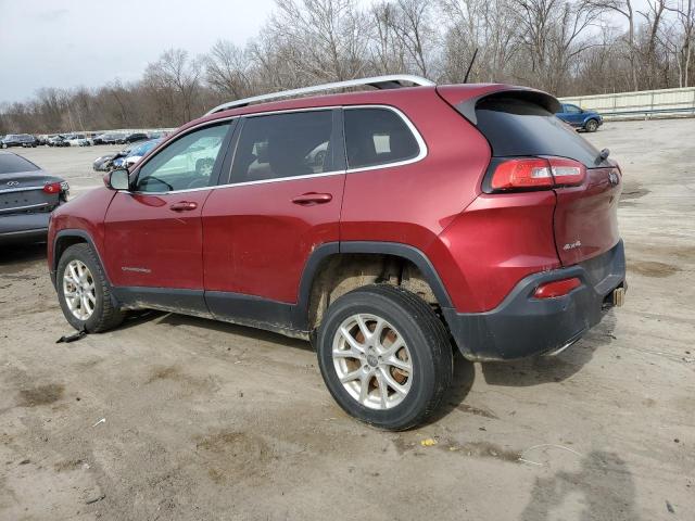 1C4PJMCS0GW113194 - 2016 JEEP CHEROKEE LATITUDE BURGUNDY photo 2