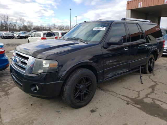 1FMJK1K58BEF35608 - 2011 FORD EXPEDITION EL LIMITED BLACK photo 1