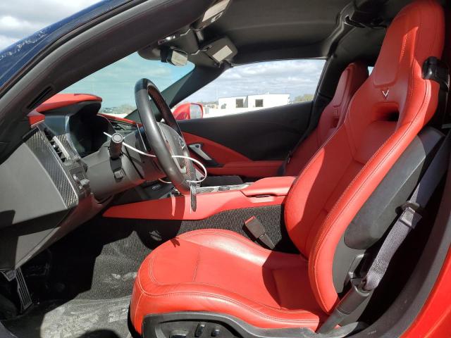 1G1YL2D73E5116793 - 2014 CHEVROLET CORVETTE STINGRAY Z51 3LT RED photo 7