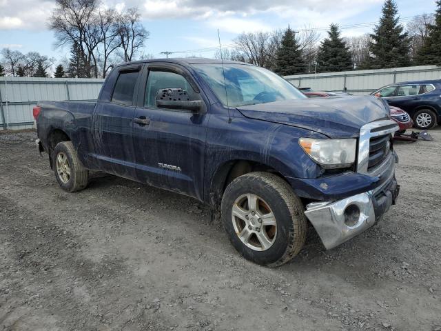 5TFUM5F10BX019533 - 2011 TOYOTA TUNDRA DOUBLE CAB SR5 BLUE photo 4