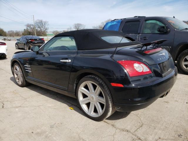 1C3AN65L85X035108 - 2005 CHRYSLER CROSSFIRE LIMITED BLACK photo 2