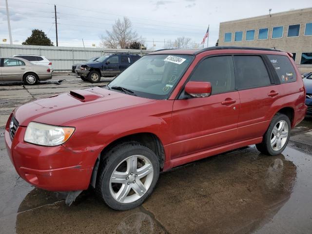 JF1SG69697H704455 - 2007 SUBARU FORESTER 2.5XT LIMITED RED photo 1