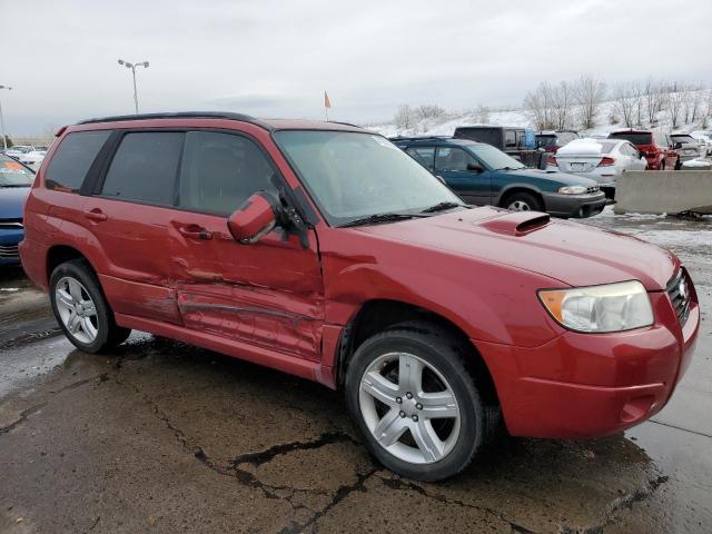 JF1SG69697H704455 - 2007 SUBARU FORESTER 2.5XT LIMITED RED photo 4