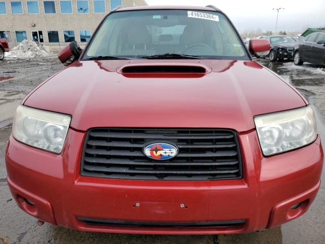 JF1SG69697H704455 - 2007 SUBARU FORESTER 2.5XT LIMITED RED photo 5