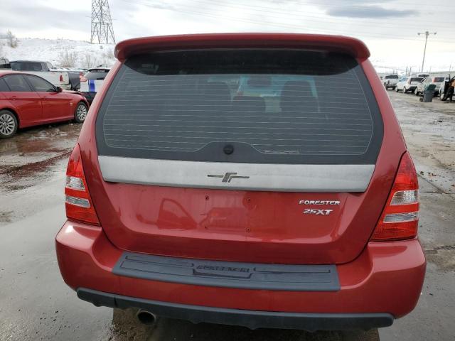 JF1SG69697H704455 - 2007 SUBARU FORESTER 2.5XT LIMITED RED photo 6