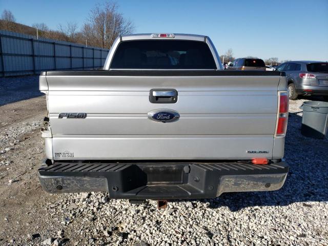 1FTFW1EF2DFD58411 - 2013 FORD F150 SUPERCREW SILVER photo 6