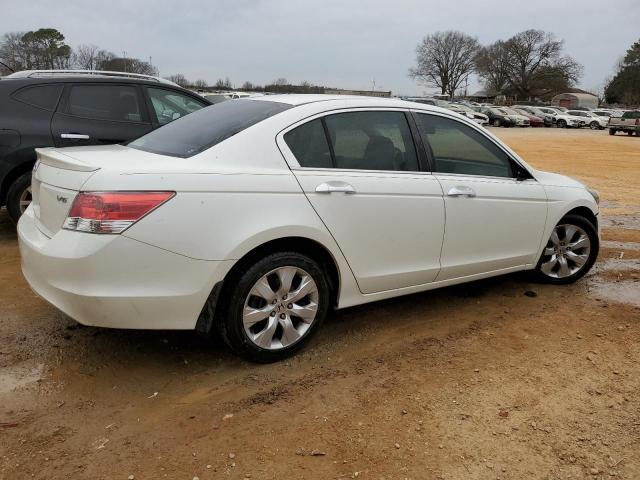 1HGCP36859A008496 - 2009 HONDA ACCORD EXL WHITE photo 3