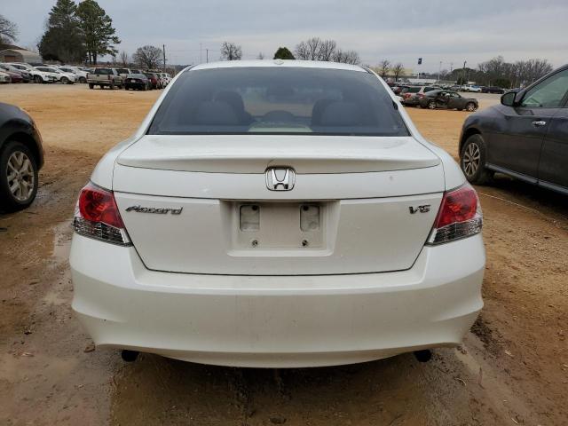 1HGCP36859A008496 - 2009 HONDA ACCORD EXL WHITE photo 6