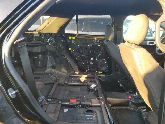 1FM5K8AB7MGA43189 - 2021 FORD EXPLORER POLICE INTERCEPTOR შავი ფოტო 10