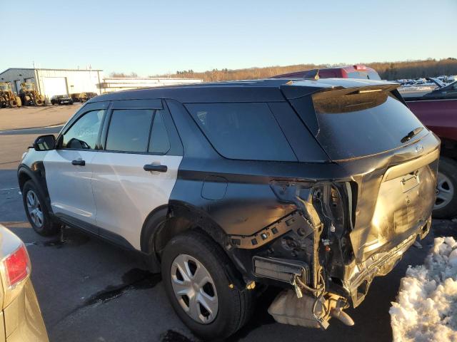 1FM5K8AB7MGA43189 - 2021 FORD EXPLORER POLICE INTERCEPTOR შავი ფოტო 2