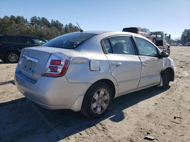 3N1AB6AP7AL729391 - 2010 NISSAN SENTRA 2.0 SILVER photo 3