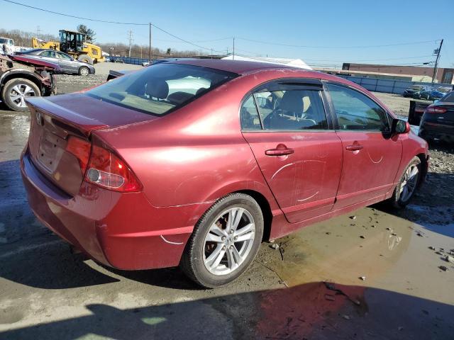 2HGFA16557H510545 - 2007 HONDA CIVIC LX BURGUNDY photo 3