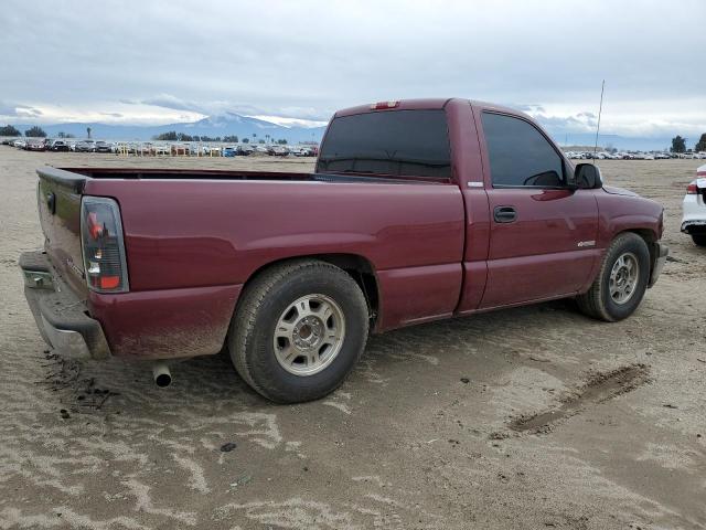 1GCEC14W51Z260926 - 2001 CHEVROLET SILVERADO C1500 BURGUNDY photo 3