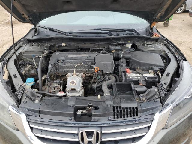 1HGCR2F31FA045808 - 2015 HONDA ACCORD LX GRAY photo 11