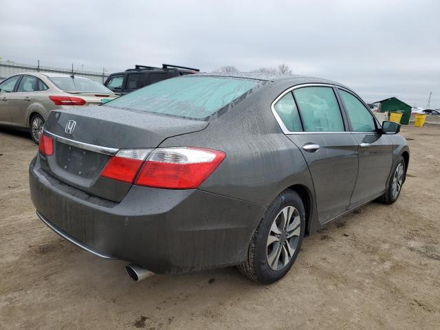 1HGCR2F31FA045808 - 2015 HONDA ACCORD LX GRAY photo 3