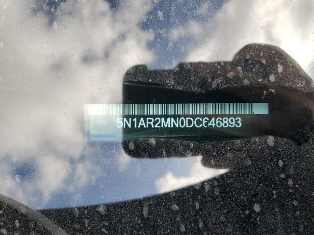 5N1AR2MN0DC646893 - 2013 NISSAN PATHFINDER S 黑色 照片 13
