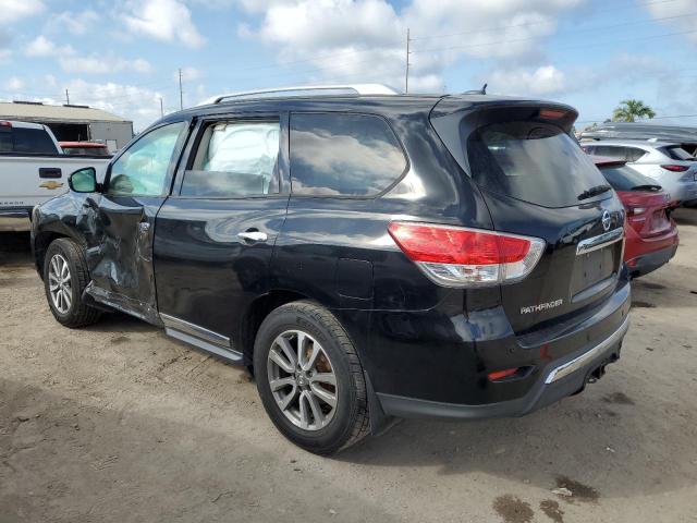 5N1AR2MN0DC646893 - 2013 NISSAN PATHFINDER S BLACK photo 2