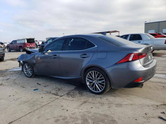 JTHBF1D29E5021219 - 2014 LEXUS IS 250 GRAY photo 2