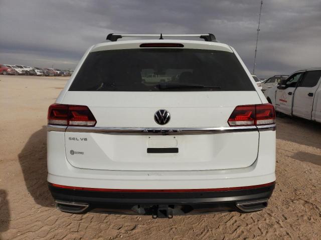 1V2ER2CA2MC501809 - 2021 VOLKSWAGEN ATLAS SEL WHITE photo 6