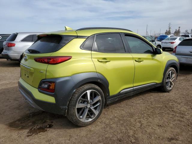 KM8K33A54KU303060 - 2019 HYUNDAI KONA LIMITED GREEN photo 3