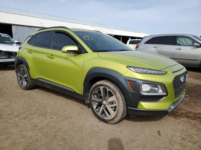 KM8K33A54KU303060 - 2019 HYUNDAI KONA LIMITED GREEN photo 4