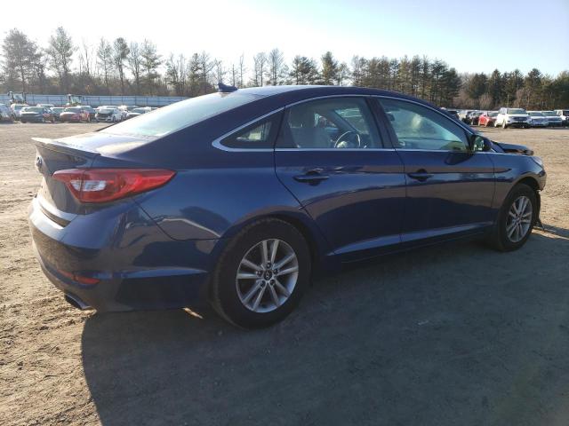 5NPE24AF5HH510112 - 2017 HYUNDAI SONATA SE BLUE photo 3