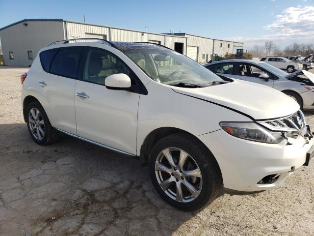 JN8AZ1MW7DW304951 - 2013 NISSAN MURANO S WHITE photo 4