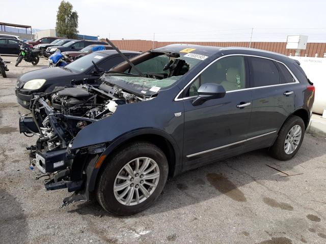 1GYKNARSXKZ152963 - 2019 CADILLAC XT5 BLUE photo 1