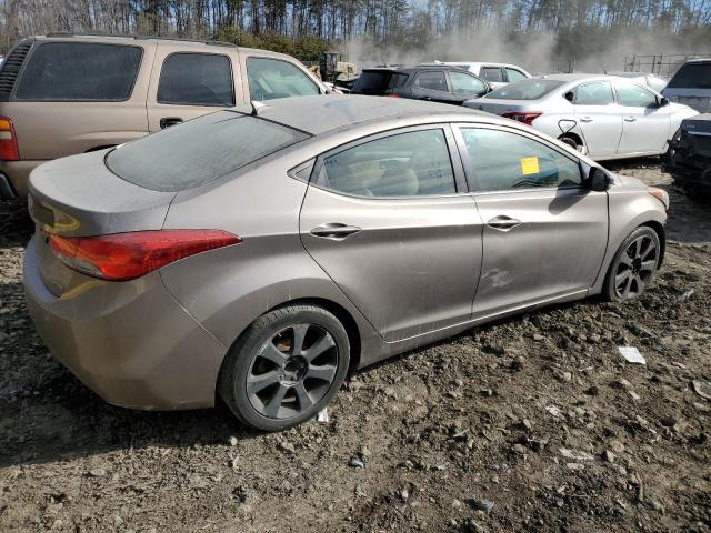 5NPDH4AEXCH098344 - 2012 HYUNDAI ELANTRA GLS TAN photo 3