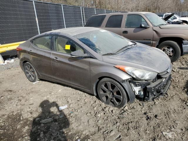 5NPDH4AEXCH098344 - 2012 HYUNDAI ELANTRA GLS TAN photo 4