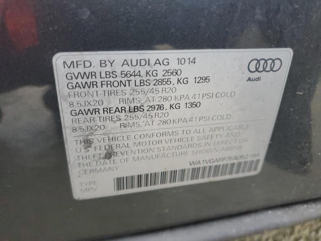 WA1VGAFP7FA052184 - 2015 AUDI SQ5 PRESTIGE 灰色 照片 13