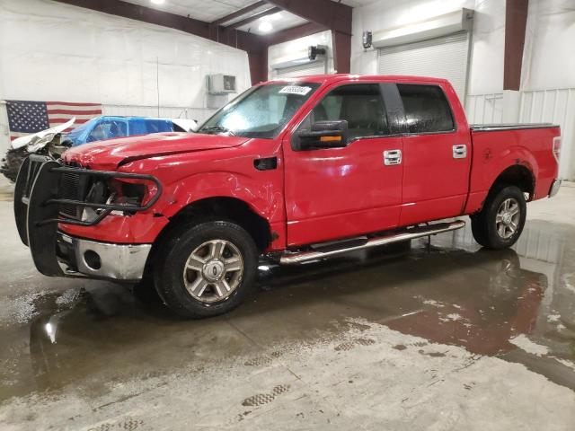 1FTFW1EV3AFA22933 - 2010 FORD F150 SUPERCREW RED photo 1