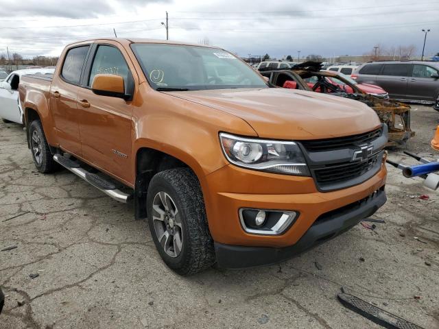 1GCGTDEN3H1308531 - 2017 CHEVROLET COLORADO Z71 ORANGE photo 4