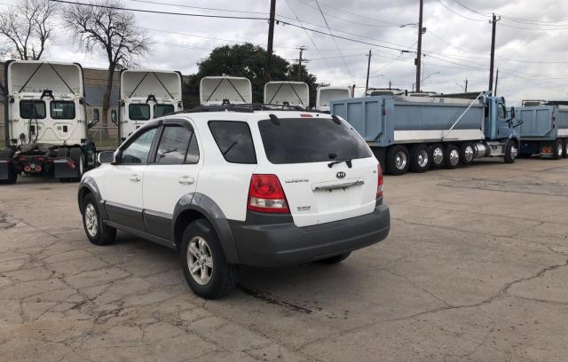 KNDJD733665560527 - 2006 KIA SORENTO EX WHITE photo 3